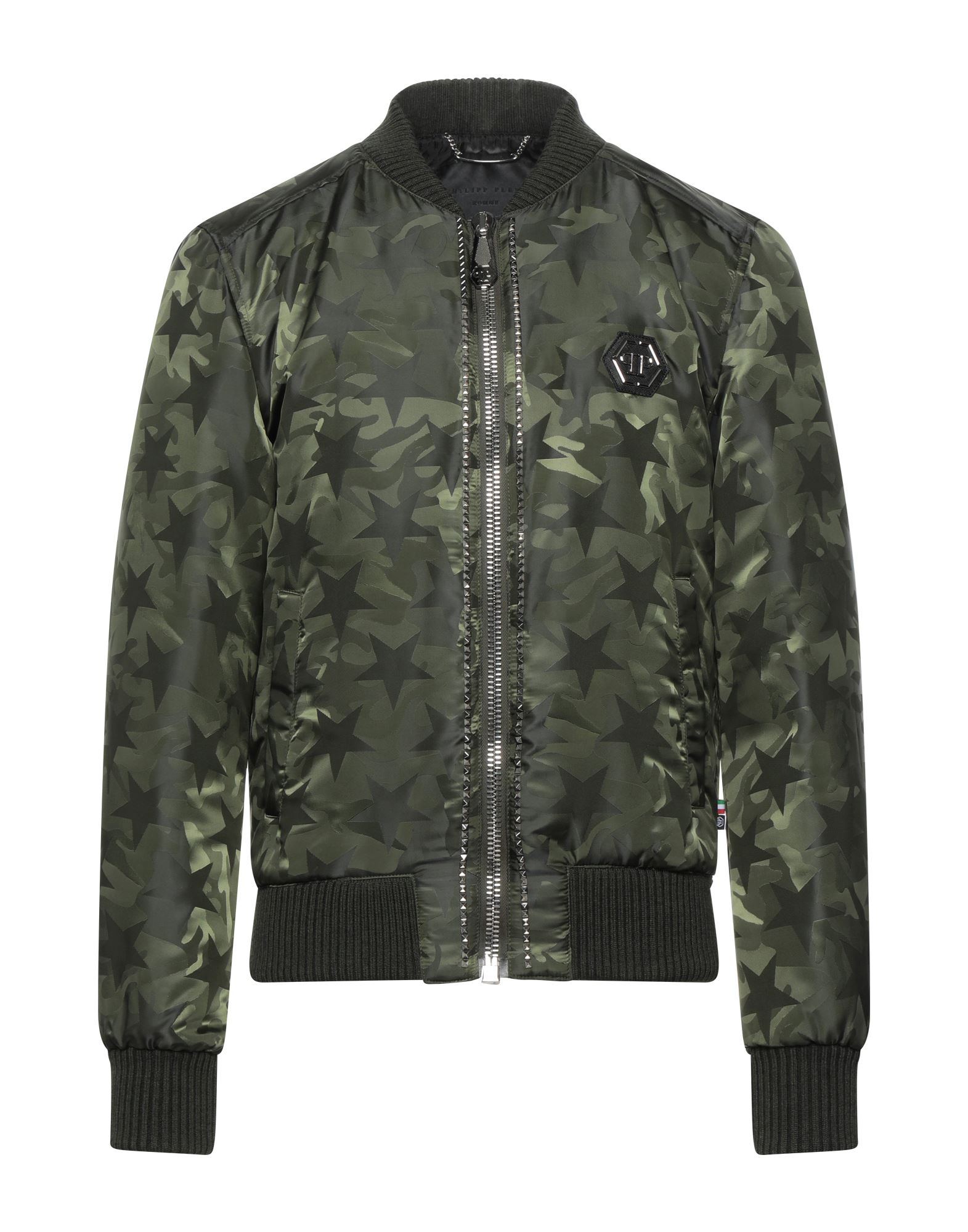 Philipp Plein Jackets In Military Green | ModeSens