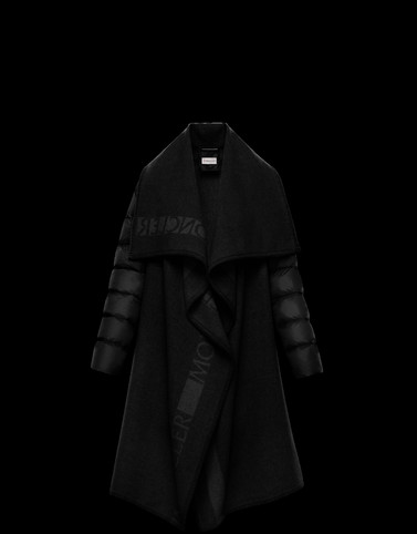 moncler wool cape