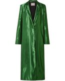 JASON WU Damen Lange Jacke Farbe Grün Größe 2
