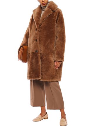 mansur gavriel shearling coat