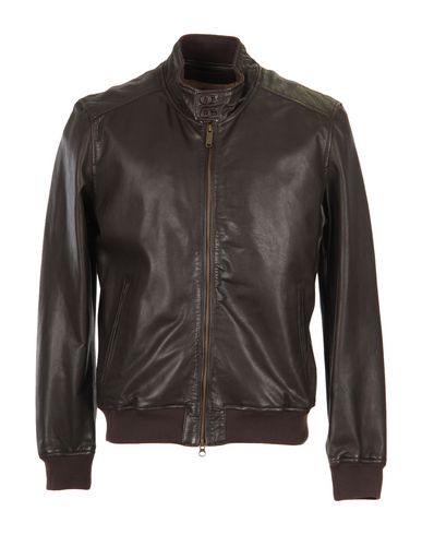 Bomboogie Man Jacket Dark Brown Size 3xl Leather