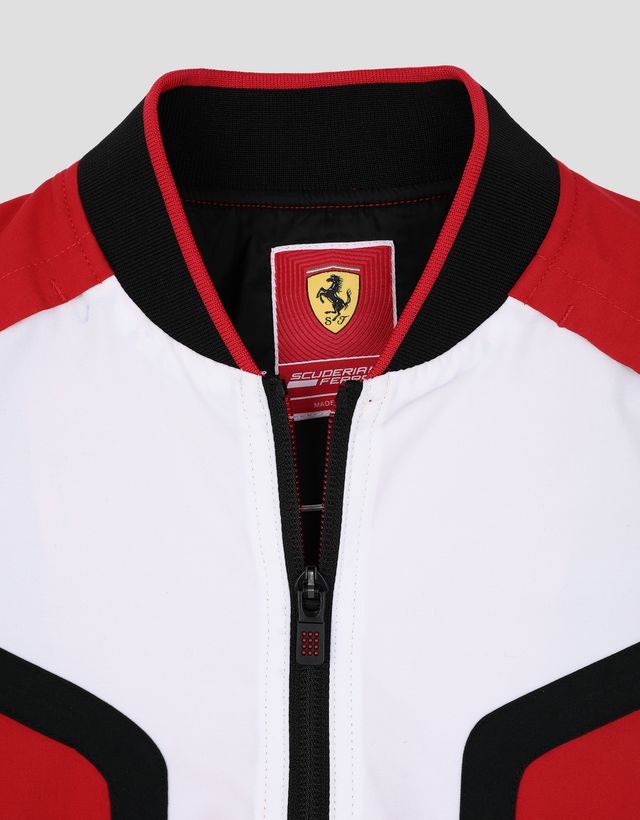 Scuderia Ferrari Online Store - Bomber bambino Infinity mini-me con Climafit - Bomber e Giacche da Corsa