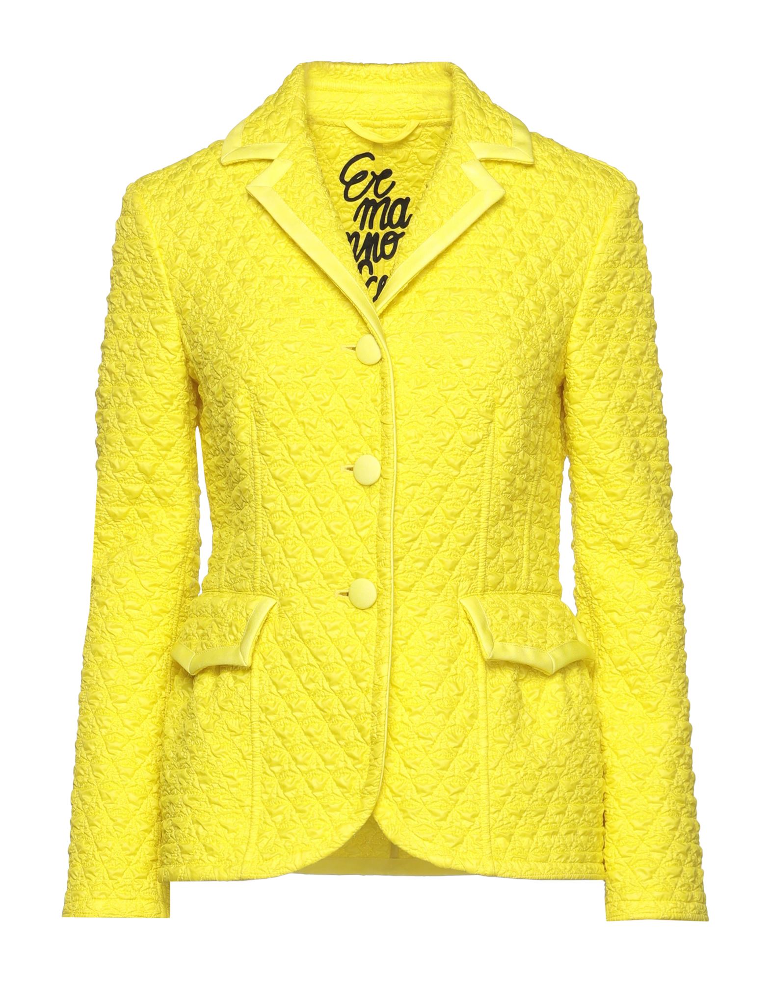 Ermanno Scervino Suit Jackets In Yellow