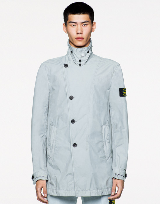 42132 NASLAN LIGHT WATRO Mid Length Jacket Stone Island Men 