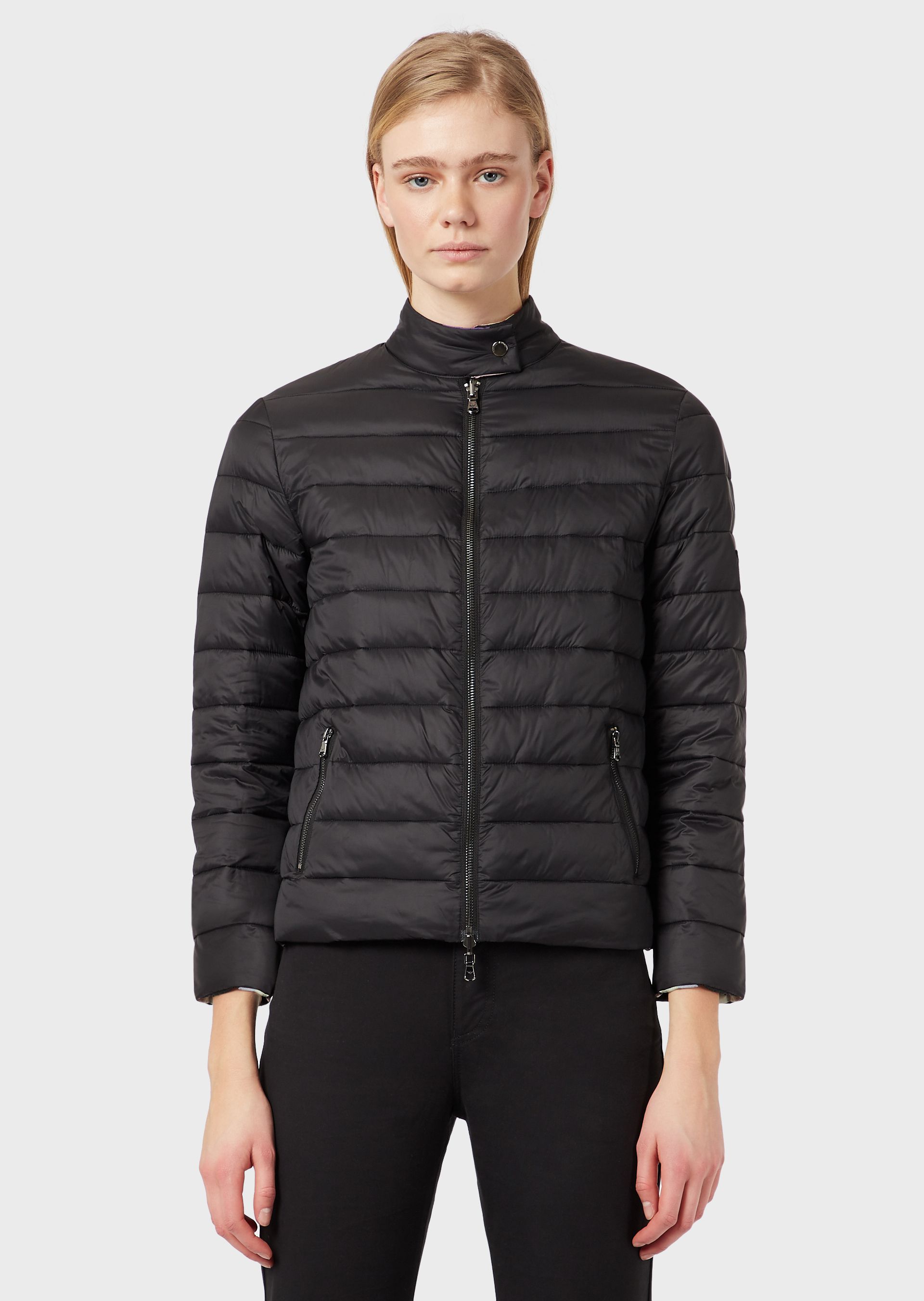 Emporio Armani Puffer Jackets - Item 41944977 In Black | ModeSens