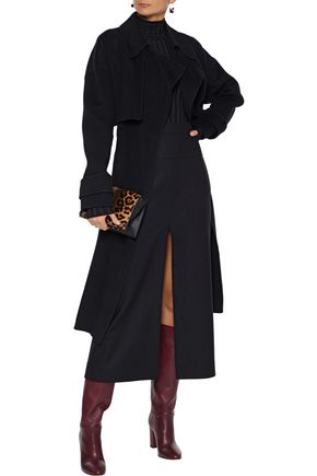 DIANE VON FURSTENBERG FANN BELTED WOOL-FELT COAT,3074457345622047232