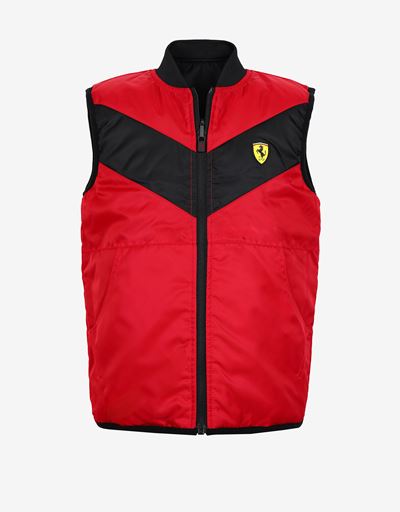 Gilet bambino reversibile imbottito con sistema Thermo Tech