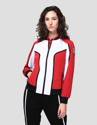 Ferrari Women's Infinity bomber with Climafit Woman | Scuderia Ferrari Official Store Ferrari Women's Infinity bomber with Climafit Woman | Scuderia Ferrari Official Store