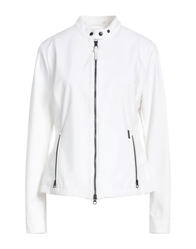 Woolrich Woman Jacket White Size M Polyester, Elastane