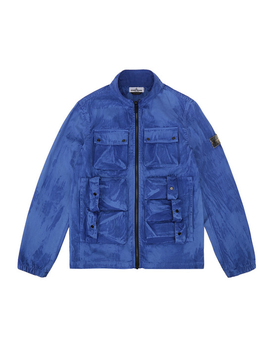 Jacket Man 41236 TRATTAMENTO BRUSH Front STONE ISLAND TEEN