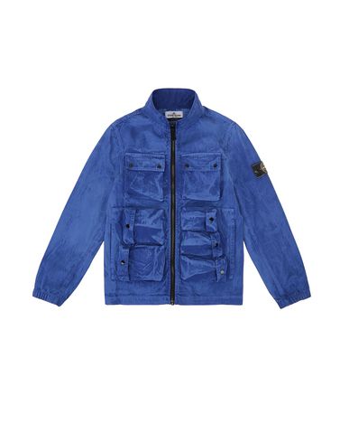 STONE ISLAND JUNIOR Jacket Man 41236 TRATTAMENTO BRUSH f