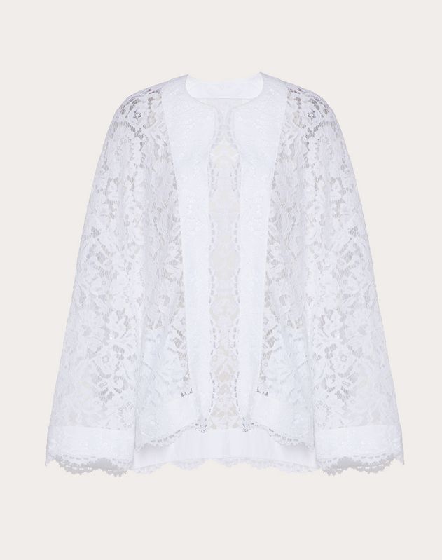 white lace jacket