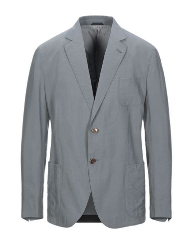 Man Blazer Grey Size 36 Silk, Polyamide