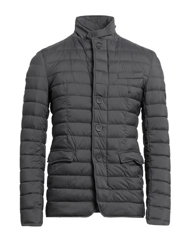 Herno Quilted Down Jacket In Grey