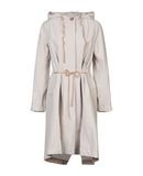 KATIA GIANNINI Damen Lange Jacke Farbe Beige Gr��e 4