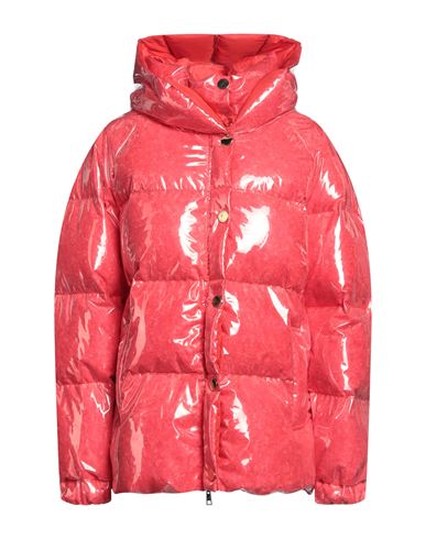 Goosetech Woman Down Jacket Red Size S Polyurethane