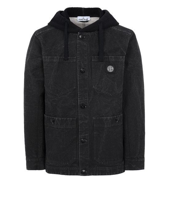 Jacke Herr 428J1 PANAMA PLACCATO Front STONE ISLAND