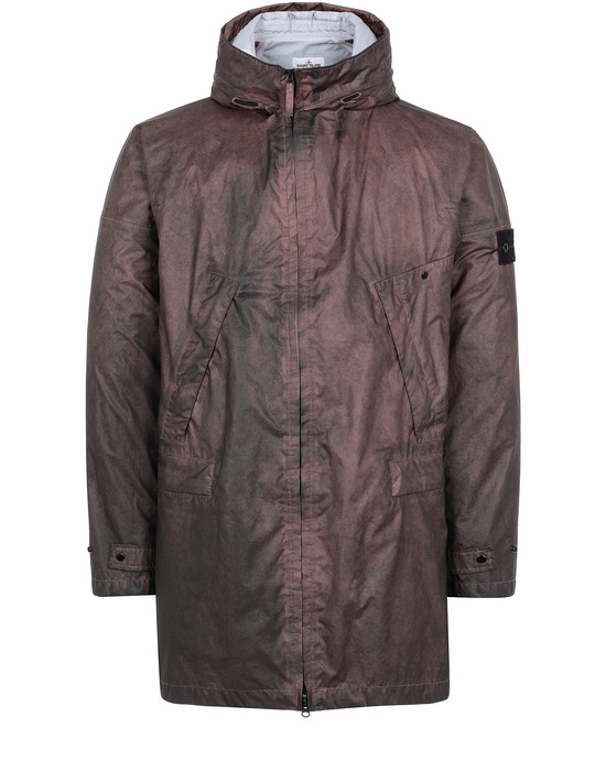Mid-length jacket 70124 MEMBRANA 3L WITH DUST COLOUR FINISH STONE ISLAND - 0