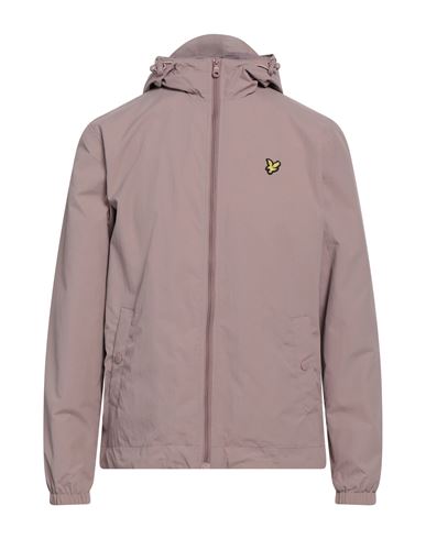 Lyle & Scott Man Jacket Light Brown Size M Nylon In Beige