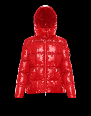moncler red women's jacket