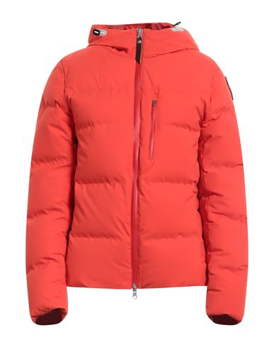 Parajumpers Woman Puffer Orange Size S Polyester, Polyurethane