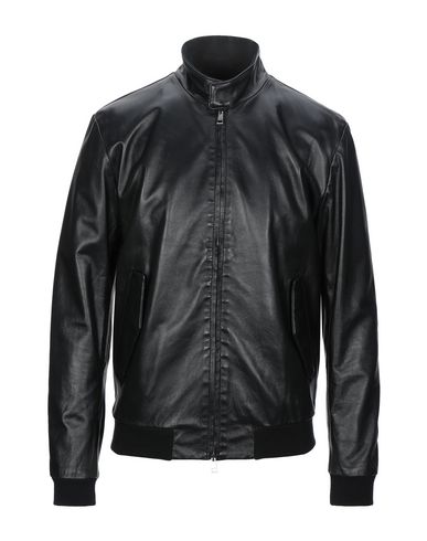 Man Jacket Black Size 40 Soft Leather
