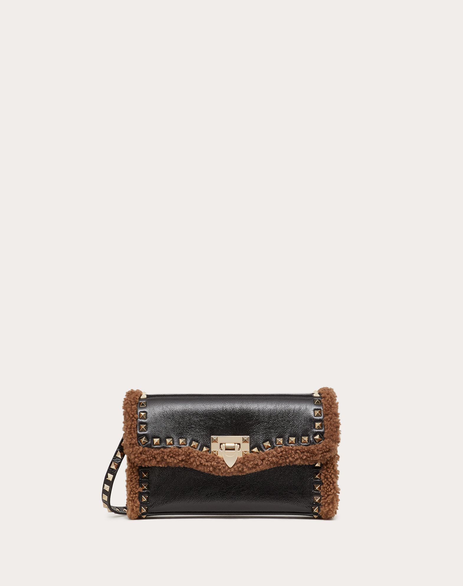 valentino shearling bag