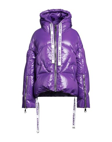 Khrisjoy Woman Down Jacket Purple Size 0 Polyamide