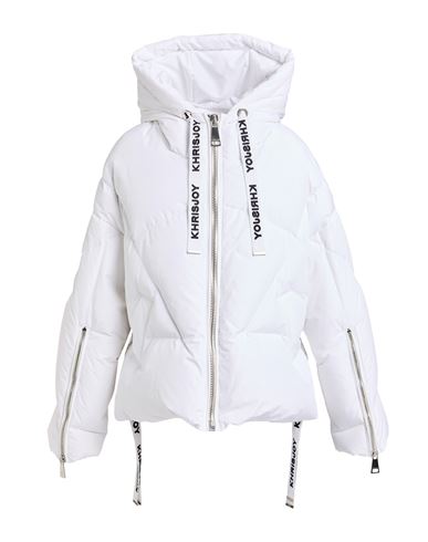 Khrisjoy Woman Puffer White Size 00 Polyester