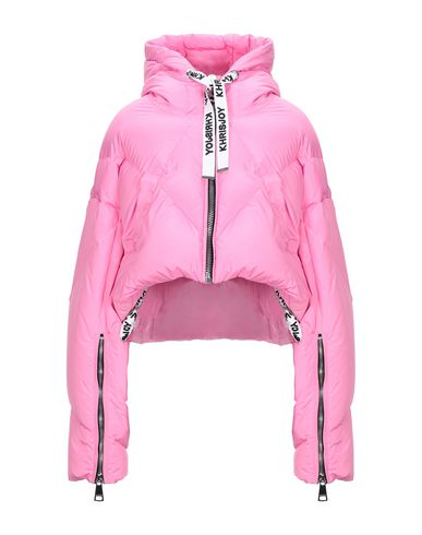 Khrisjoy Woman Down Jacket Fuchsia Size 1 Polyester In Pink