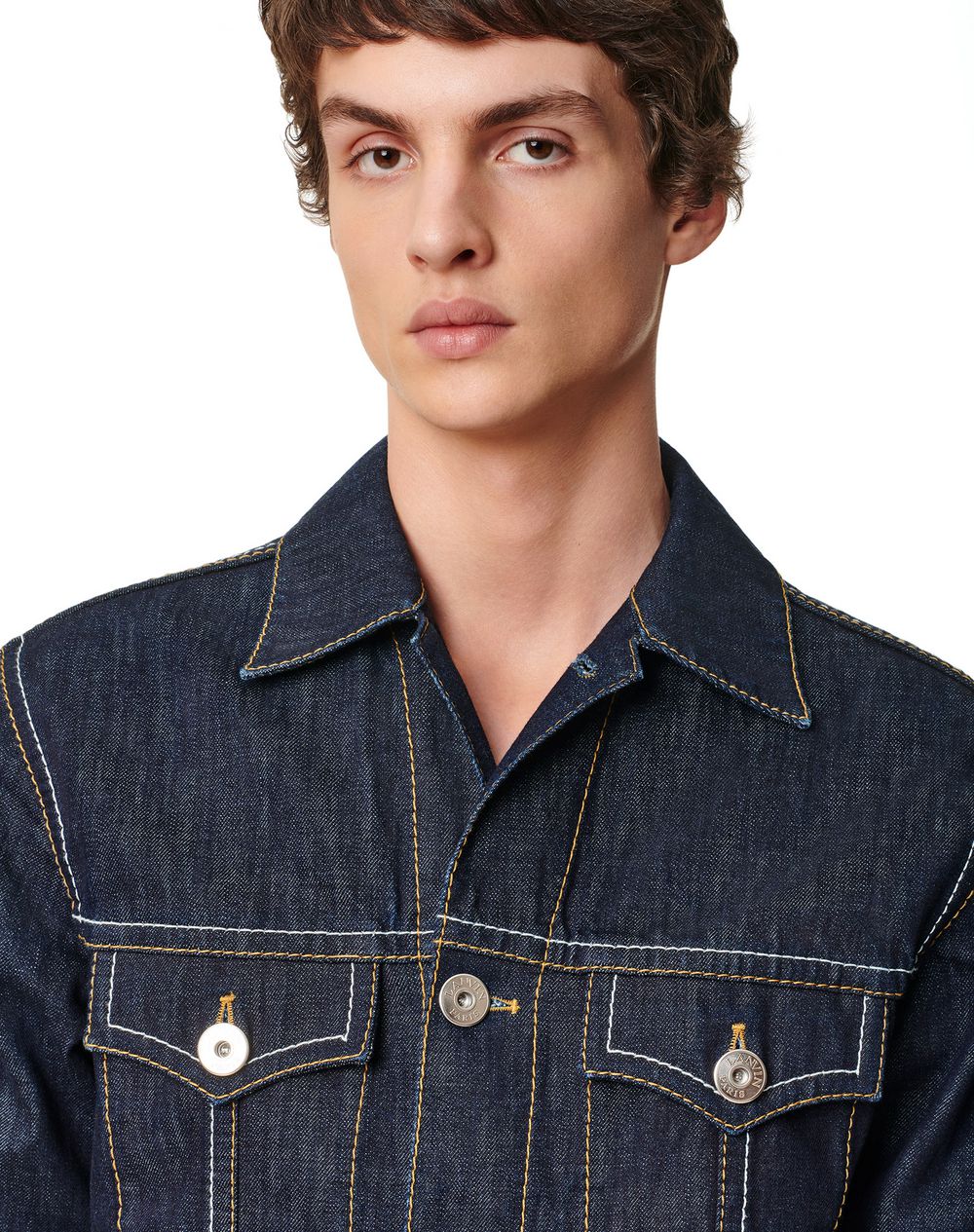 Lanvin DENIM JACKET, Jacket Men Lanvin Online Store