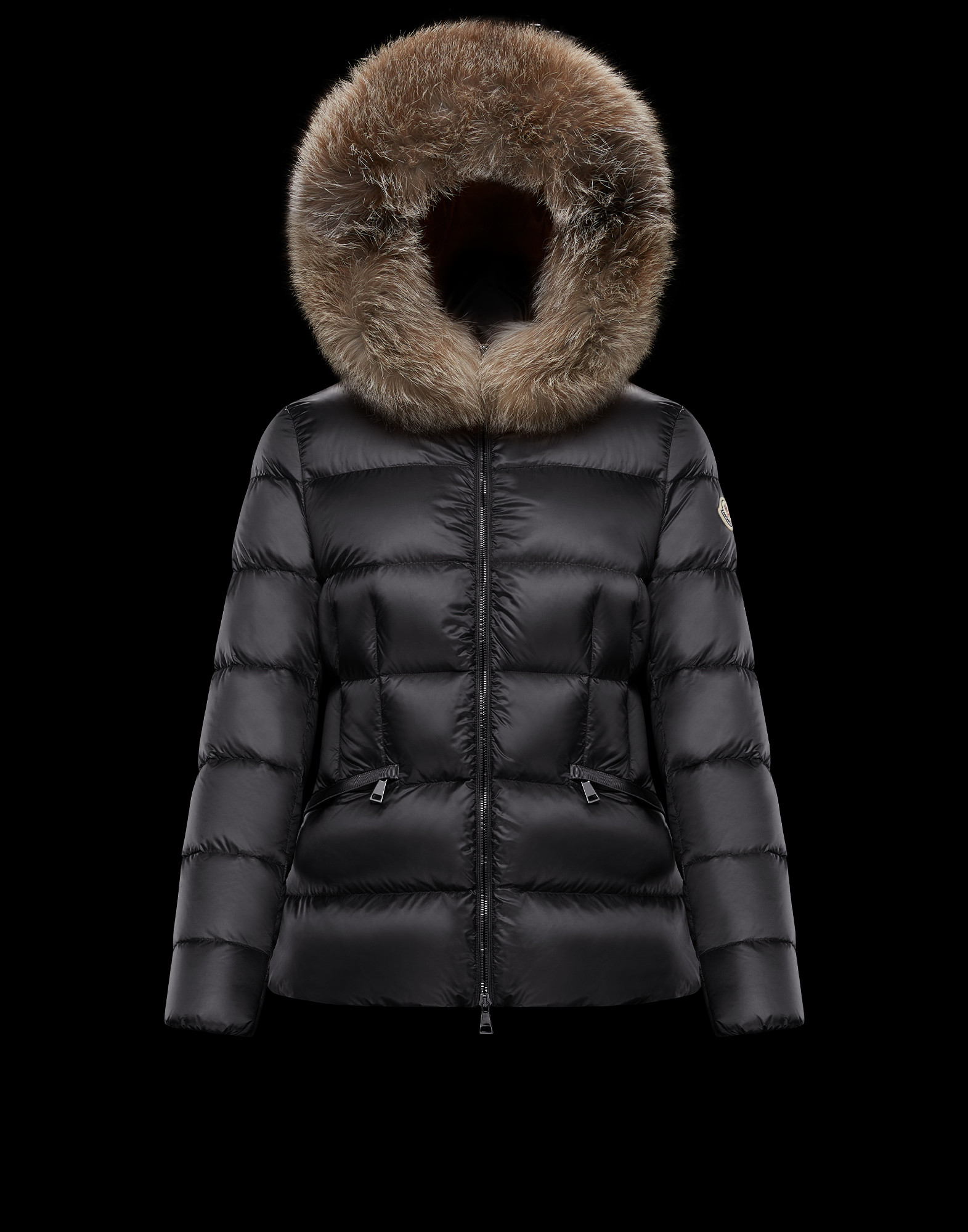 moncler vest with fur
