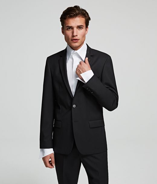 Image of Zippered Suit Jacket