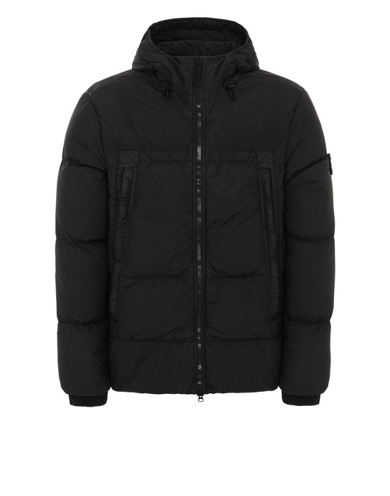 40723 GARMENT DYED CRINKLE REPS NY DOWN Jacket Stone Island Men ...