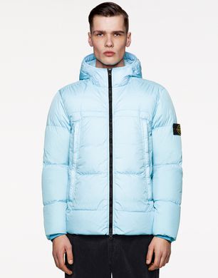40723 GARMENT DYED CRINKLE REPS NY DOWN ブルゾン Stone Island ...
