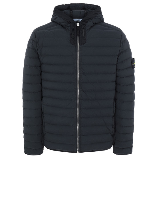 Jacket Man 41125 LOOM WOVEN DOWN CHAMBERS STRETCH NYLON-TC Front STONE ISLAND