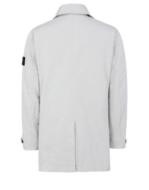 Stone island best sale white coat