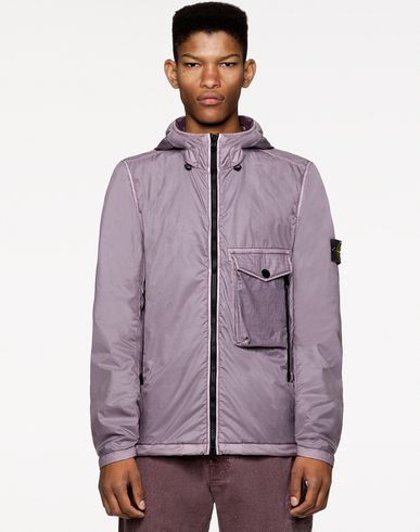 stone island magenta overshirt