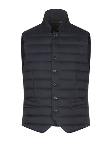 Moorer Man Puffer Midnight Blue Size 48 Polyamide, Polyurethane In Black