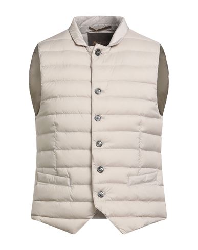 Moorer Man Vest Beige Size 38 Polyamide, Polyurethane In Neutral