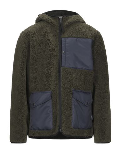 Borreguito y pelo ecológico Hombre Verde militar XXL Hombre