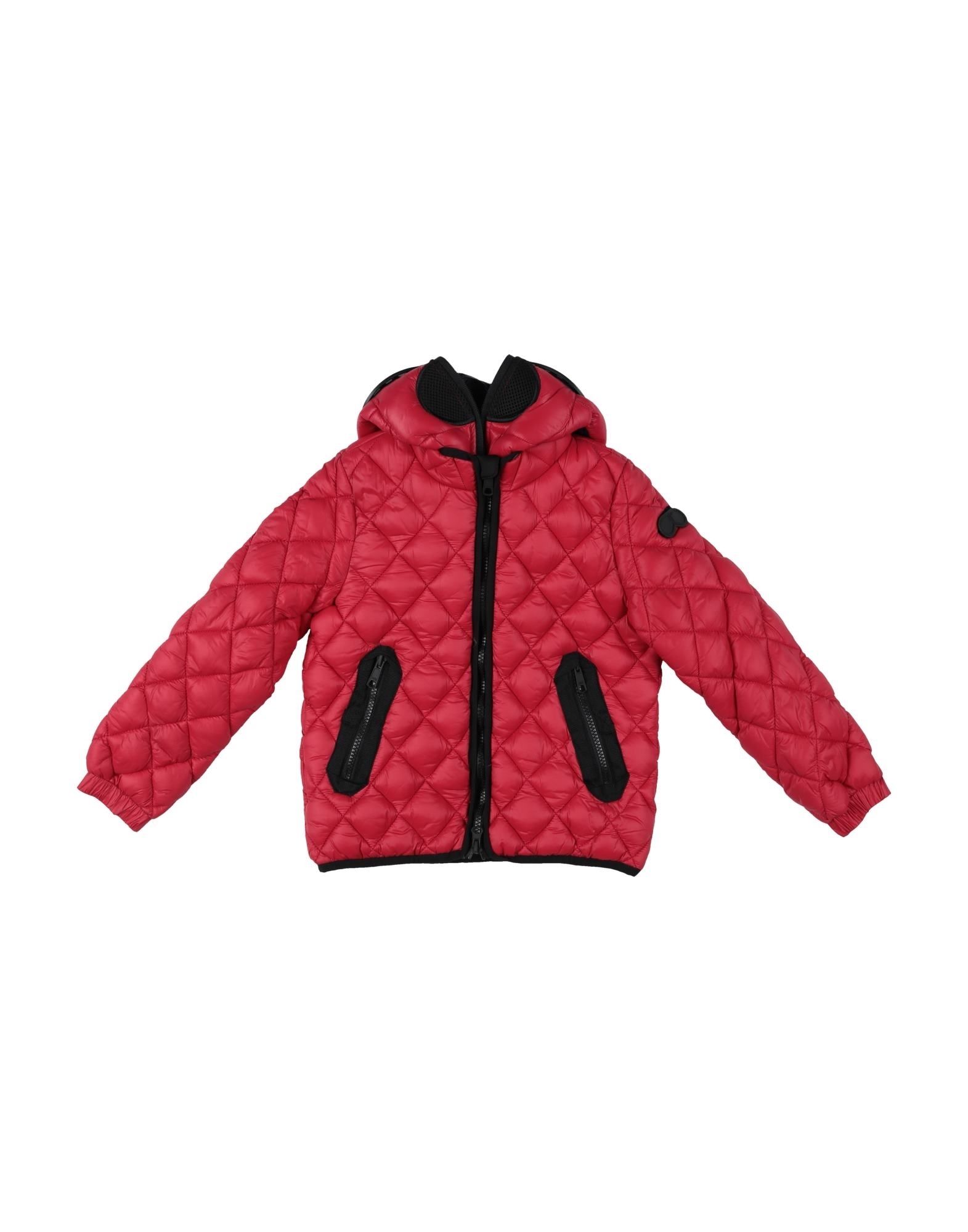 Ai Riders On The Storm Kids' Synthetic Down Jackets In Red