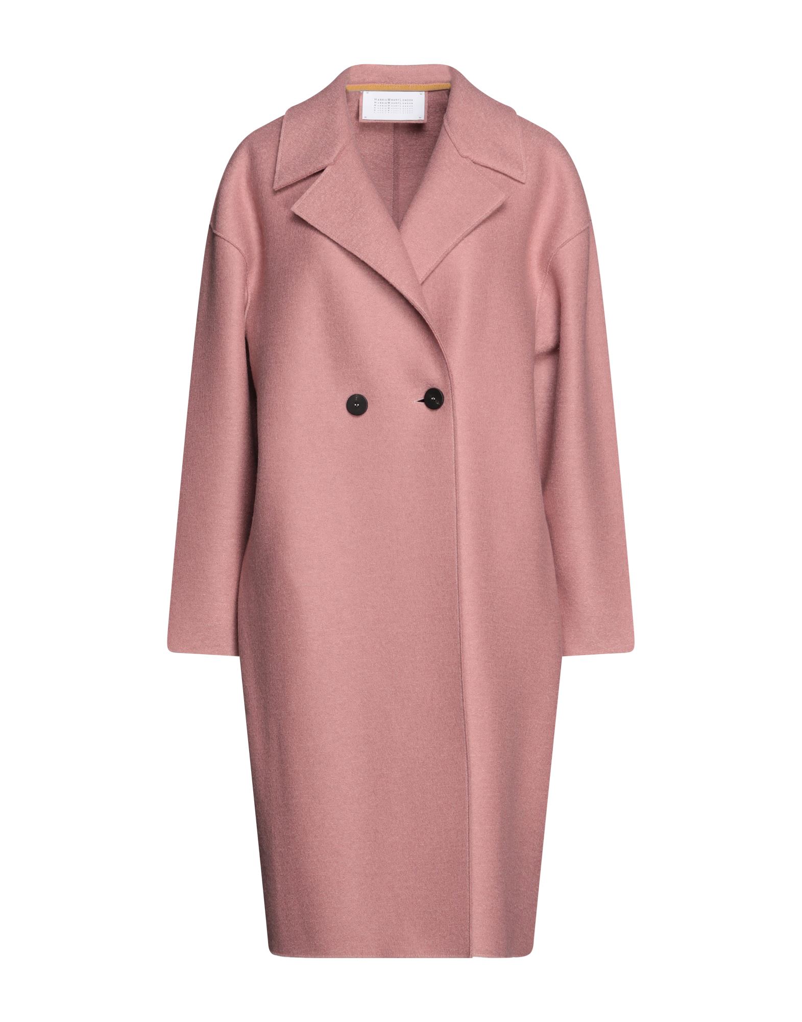 Harris Wharf London Coats In Pink
