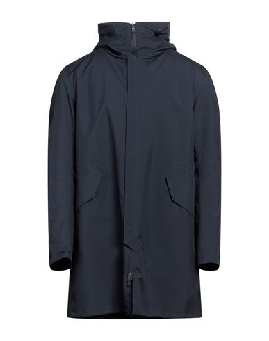 Herno Man Down Jacket Midnight Blue Size 42 Polyester, Ptfe - Polytetrafluoroethylene, Polyamide, El In Blue