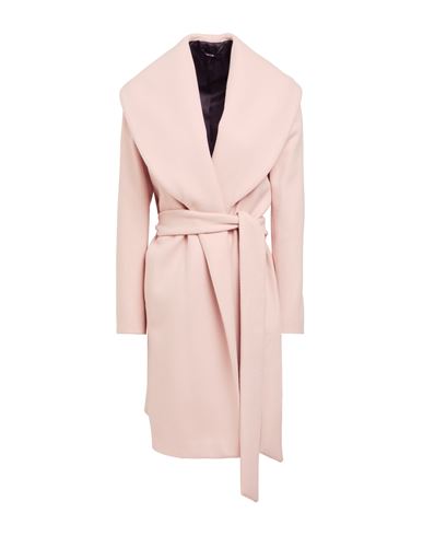 Hanita Woman Coat Pink Size 8 Polyester, Acrylic, Wool