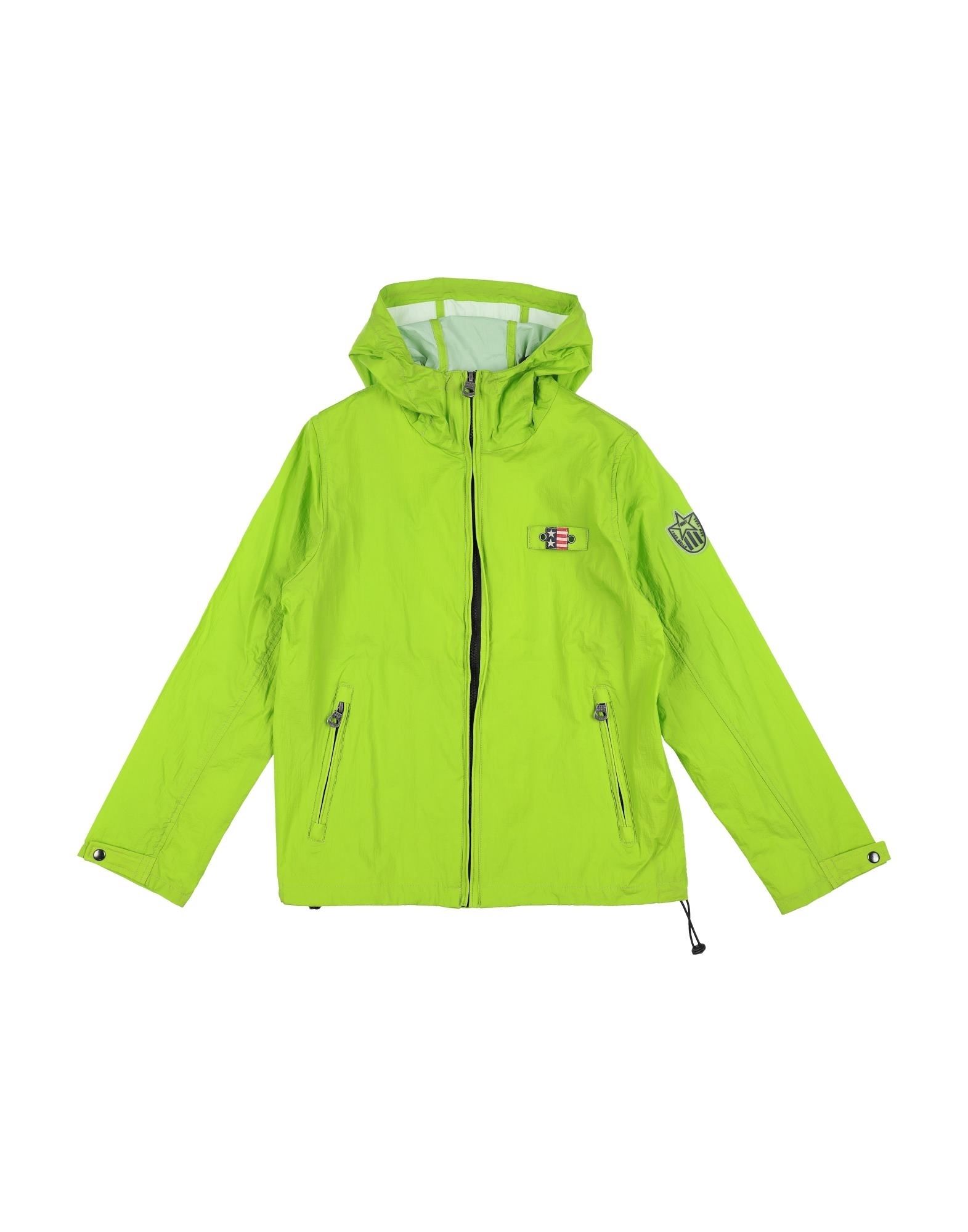 Fred Mello Kids' Jackets In Green