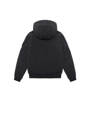 plain black stone island jumper