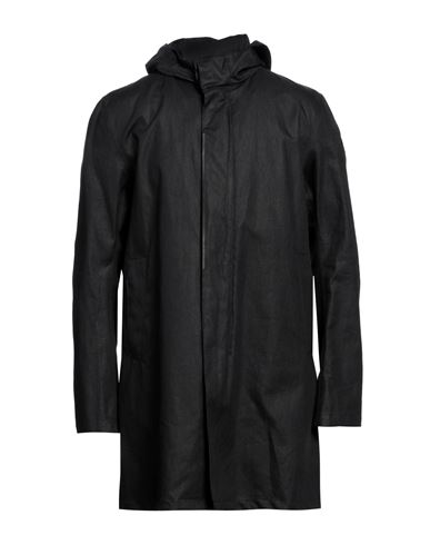 Herno Man Overcoat & Trench Coat Black Size 48 Linen, Polyester, Polyurethane