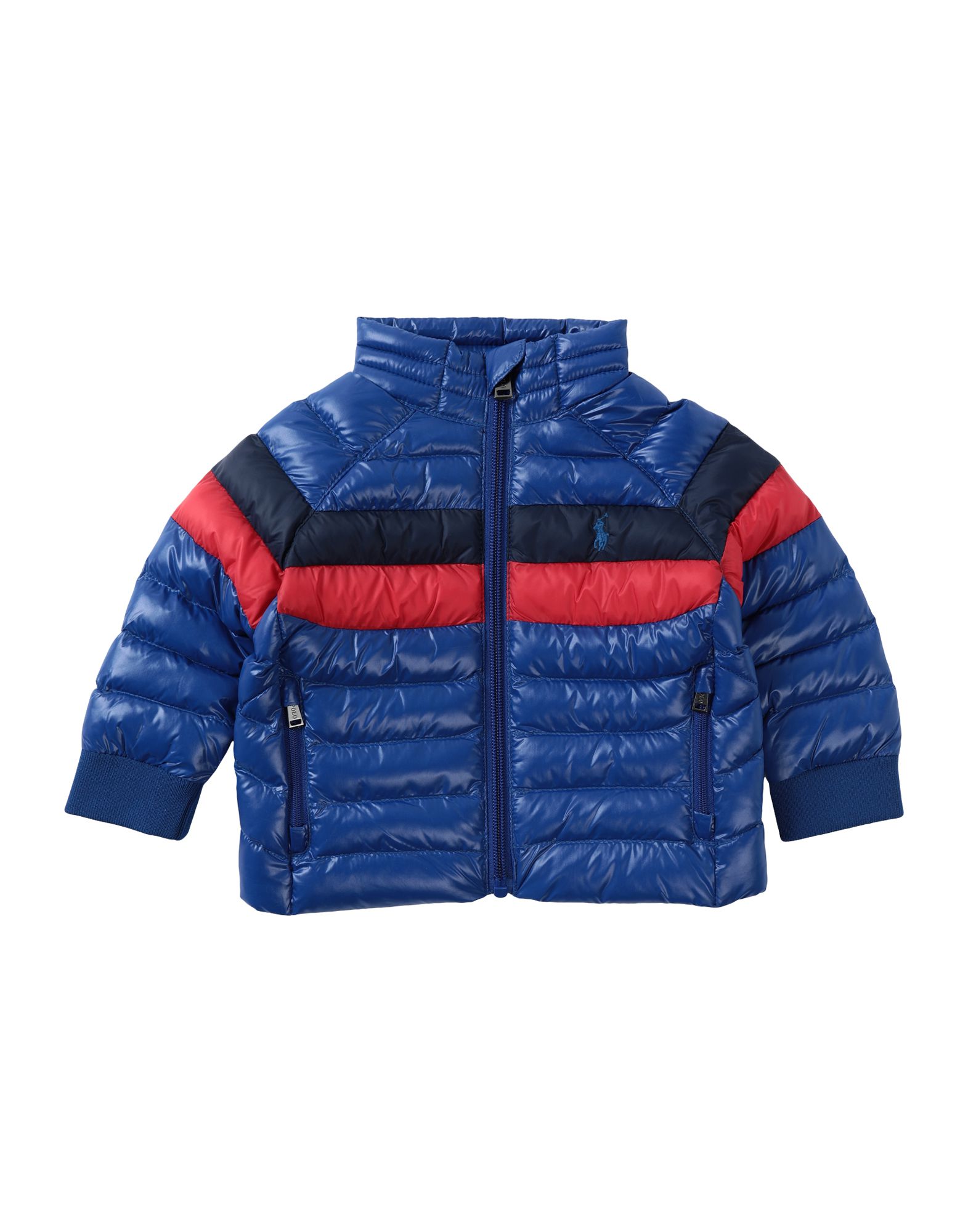 ＜YOOX＞ ★RALPH LAUREN ボーイズ 0-24 ヶ月 ダウンジャケット ブルー 9 リサイクル ナイロン 100% Packable Quilted Jacket画像