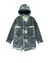 1 of 5 - Mid-length jacket Man 41638 PAINTBALL CAMO COTTON CANVAS Front STONE ISLAND JUNIOR